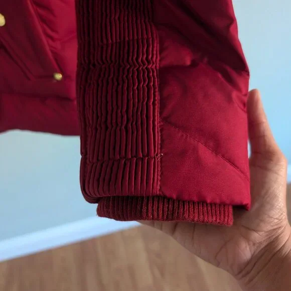 MICHAEL Michael Kors Faux-Fur-Trim Puffer Coat - Picture 7 of 8